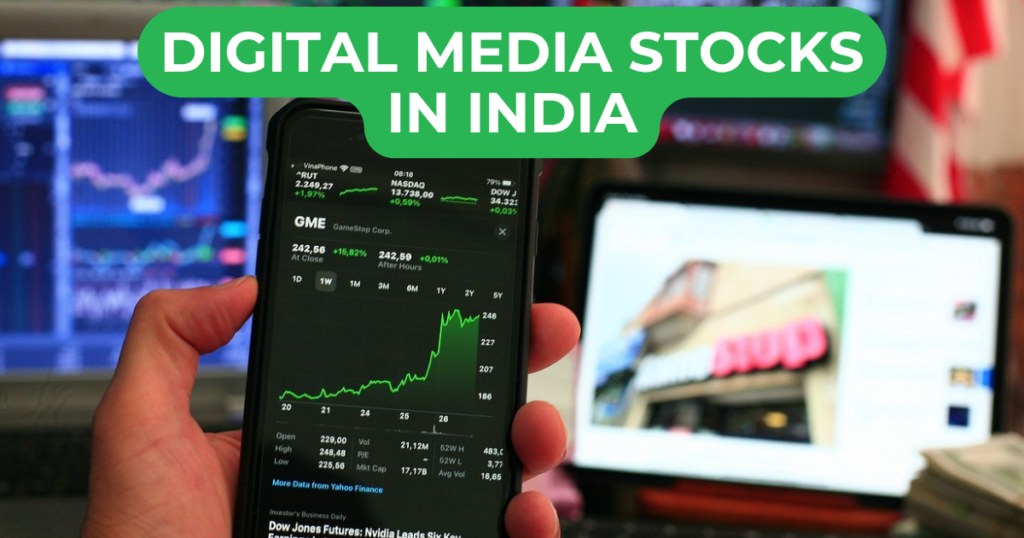 Digital Media Stocks in india